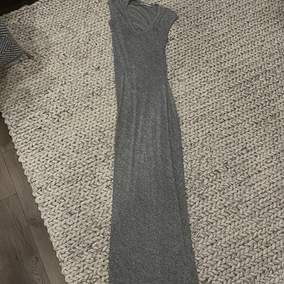T ALEXANDER WANG long fitted jersey maxi dress - Picture 1 of 3